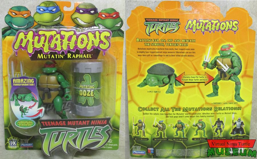 mutations banner at top packaging front and back