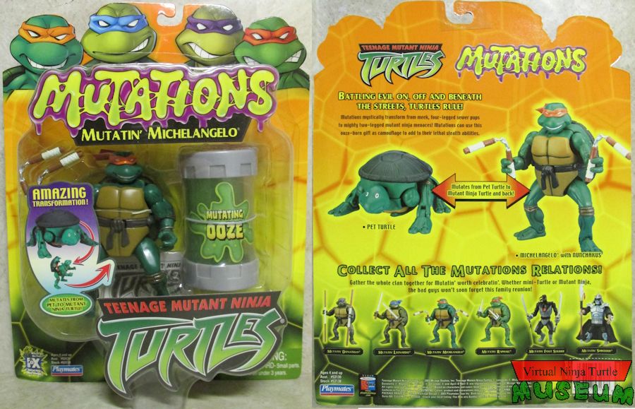 mutations banner at top packaging front and back