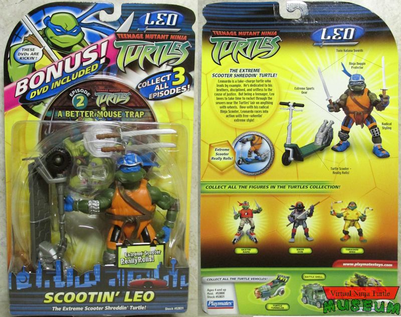 Scootin' Leo (2003 action figure), TMNTPedia