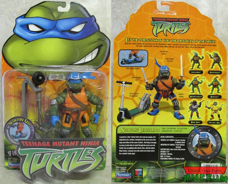 Scootin' Leo (2003 action figure), TMNTPedia