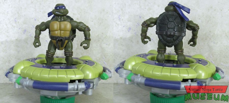 Turbo Bashers Donatello front and back