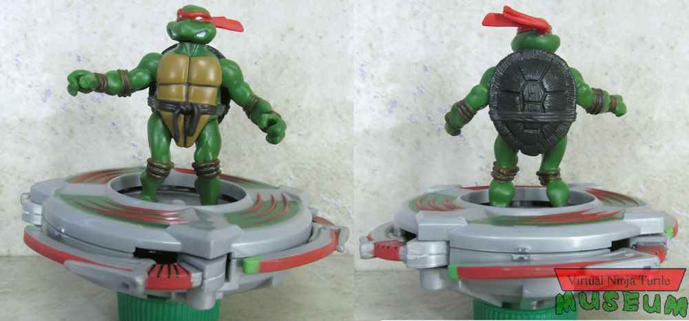 Turbo Bashers Raphael front and back