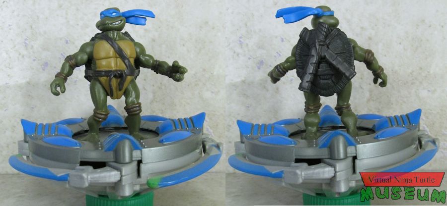 Turbo Bashers Leonardo front and back