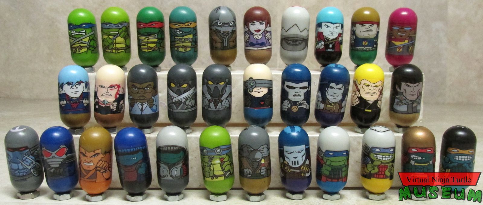 all TMNT Mighty Beanz