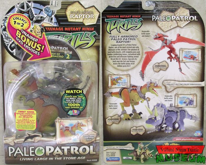 with Paleo Patrol DVD #2 front and back