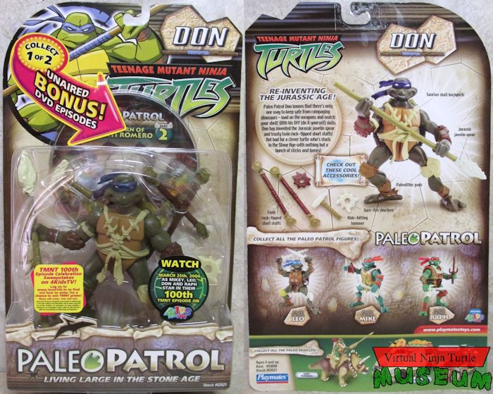 with Paleo Patrol DVD #2 front and back