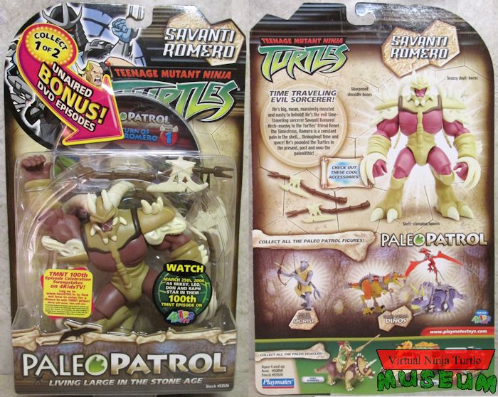 with Paleo Patrol DVD #1 front and back