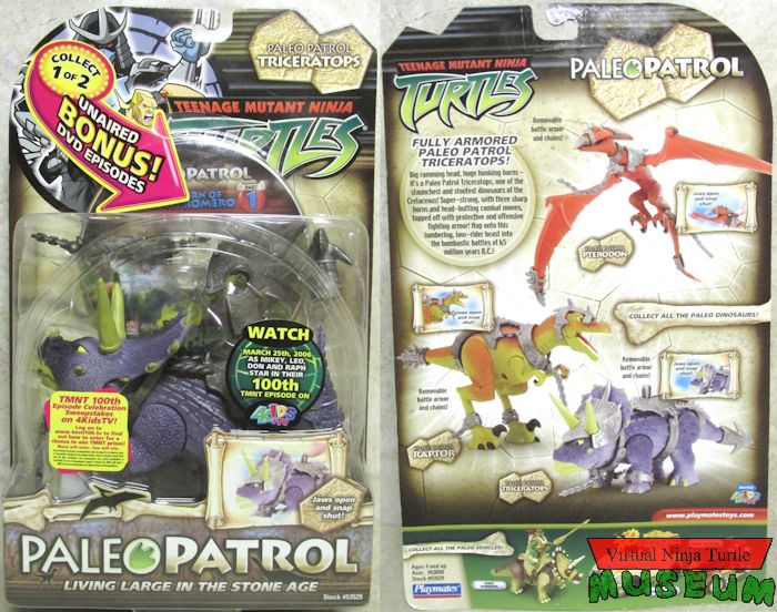 with Paleo Patrol DVD #1 front and back