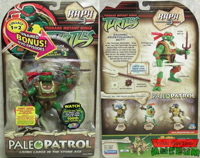 with Paleo Patrol DVD #2 front and back