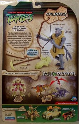 Paleo Patrol Splinter card back