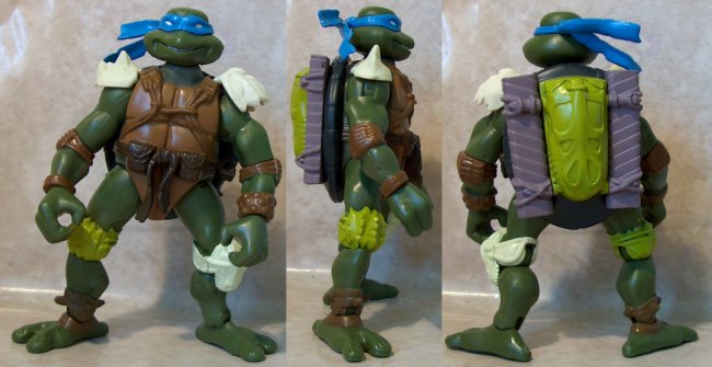 Paleo Patrol Leo figure turnaround