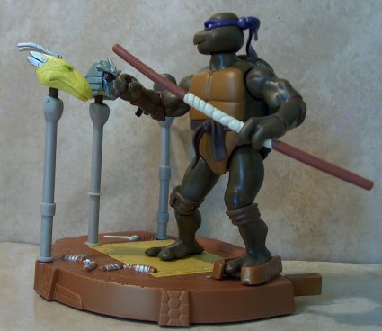 Donatello on his base