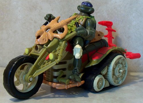 Dino Bike with Donatello
