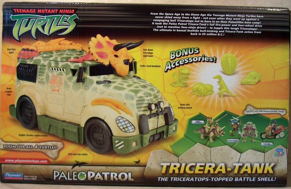 Games Moments - PLAYMATES - Triceratops - Paleopatrol Dino Runners - Turtles