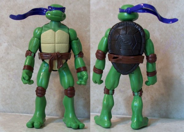 Donatello front and back