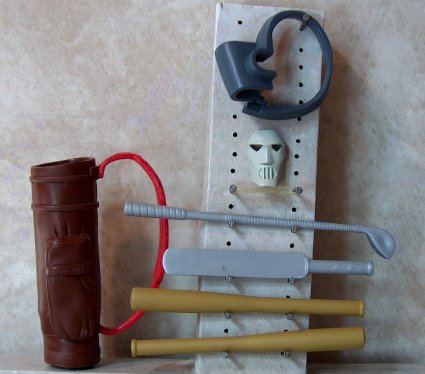 Casey Jones's accessories