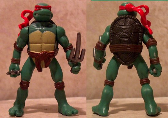 Mini Raphael front and back