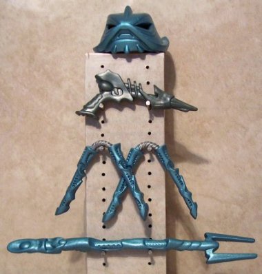 Alien Hunter Michelangelo's accessories