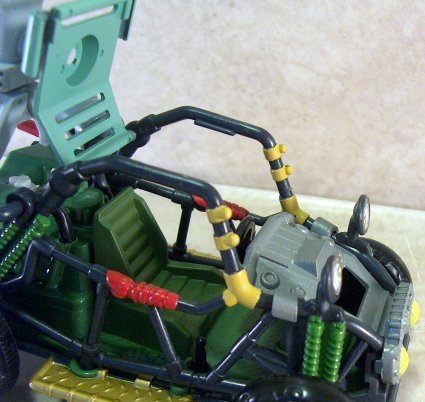 Raph's Cyber-Ripper driver's seat