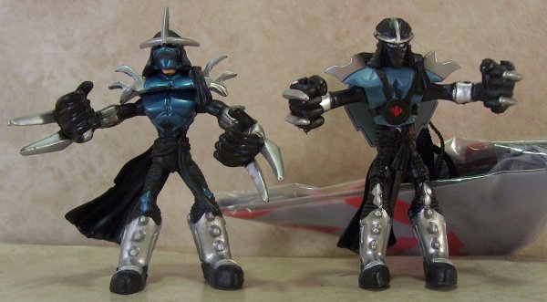 Mini Mutant Shredder and Aerial Assault Shredder