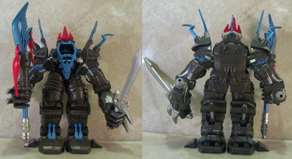 Mini Mutant Exoskeleton Shredder front and back