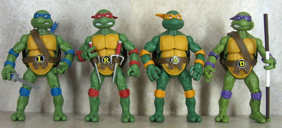 classic teenage mutant ninja turtles toys