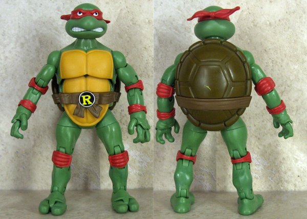 Raph front and back