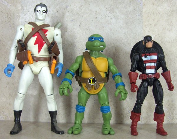 Madman and Marvel Legends size comparision
