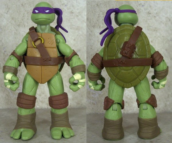 Donatello front and back