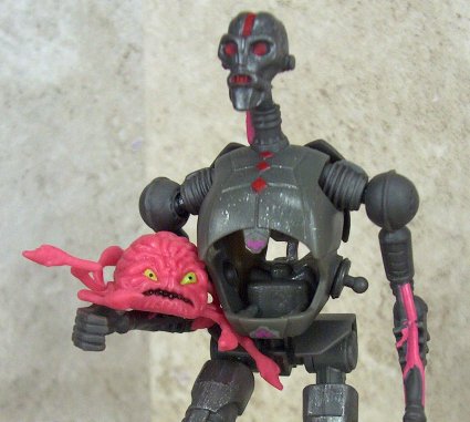 Kraang holding alien