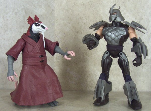 Shredder and Splinter