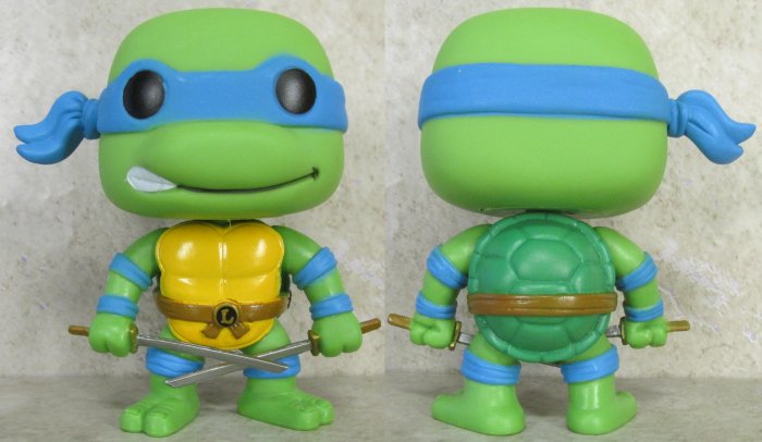 Leonardo front and back