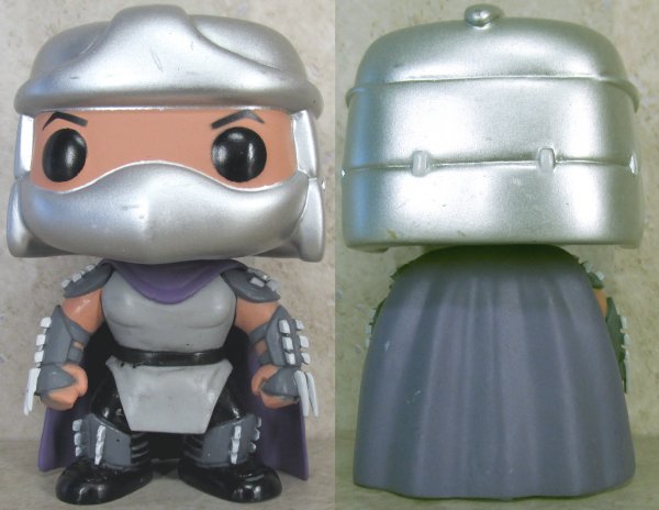 Shredder front and back