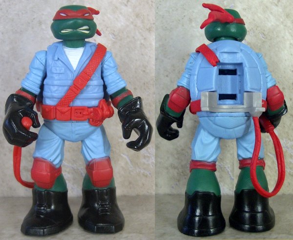 Ooze Tossin' Raph front and back