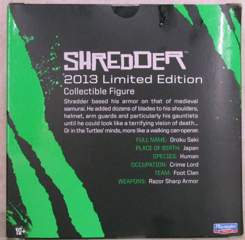 SDCC Shredder box back