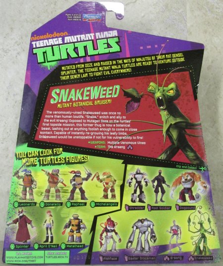 Snakeweed card back
