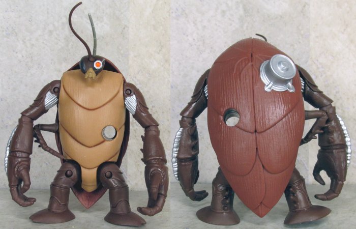 Cockroach Terminator front and back