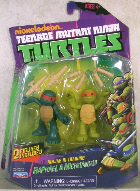 Ninjas in Training Mike & Raph MOC