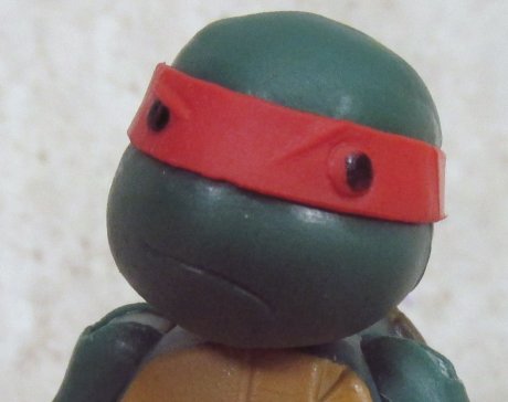 Ninja in Training Raphael close up