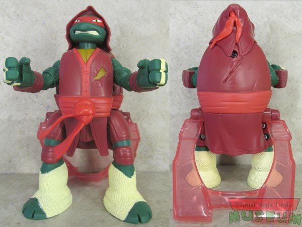 Throw N' Battle Raph front and back