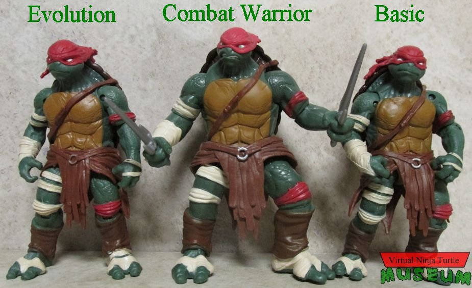 Evolution, Combat Warrior and Basic Raphael