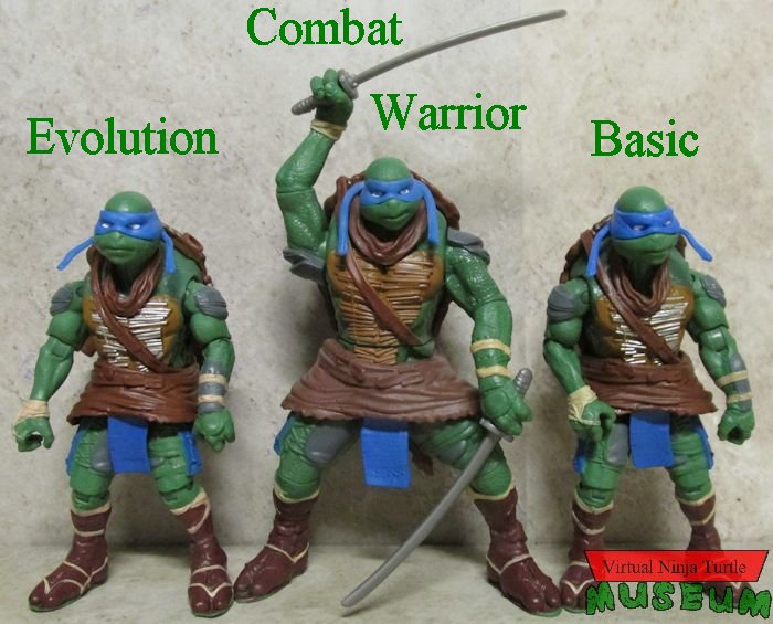 Evolution, Combat Warrior and Basic Leonardo