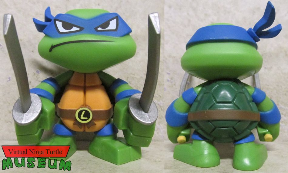 Leonardo front and back