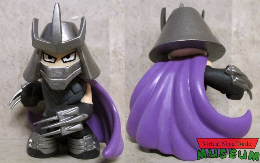 Shredder Figure front and back