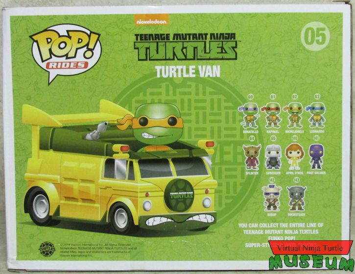 funko pop turtle van