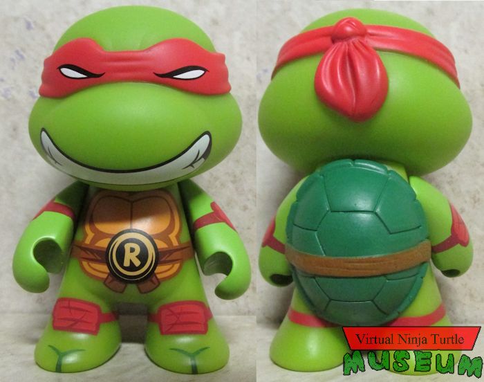 Ooze Action Raphael front and back