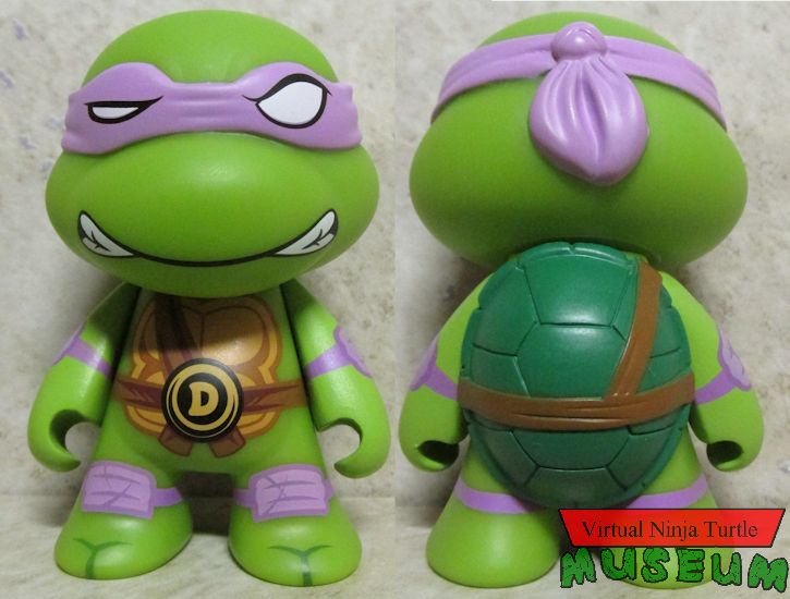 Ooze Action Donatello front and back