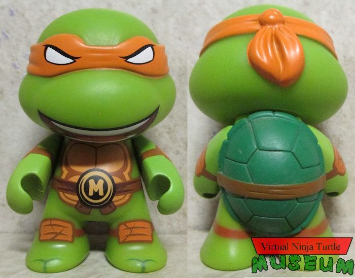 Ooze Action Michelangelo front and back