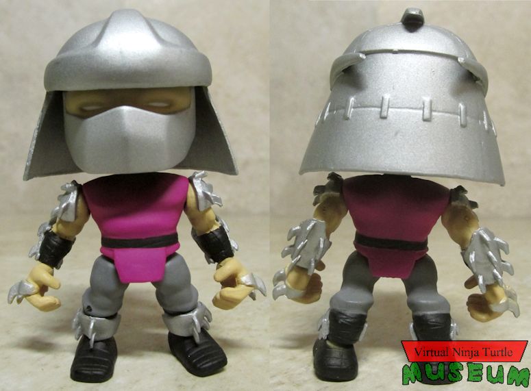 Shredder front and back