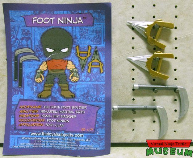 Foot Ninja accessories